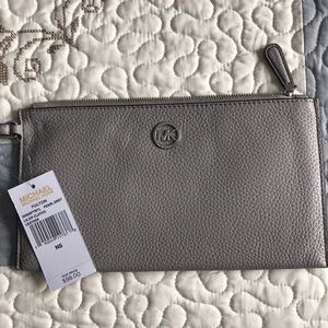 Michael Kors Leather Clutch